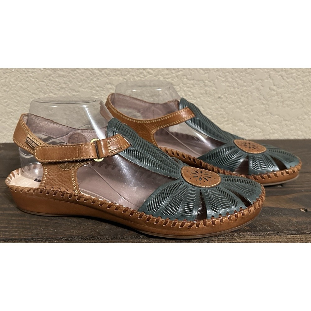 Pikolinos Puerto Vallarta Sandals Women Euro 40 US 9 Boho Comfort Travel - Picture 2 of 14